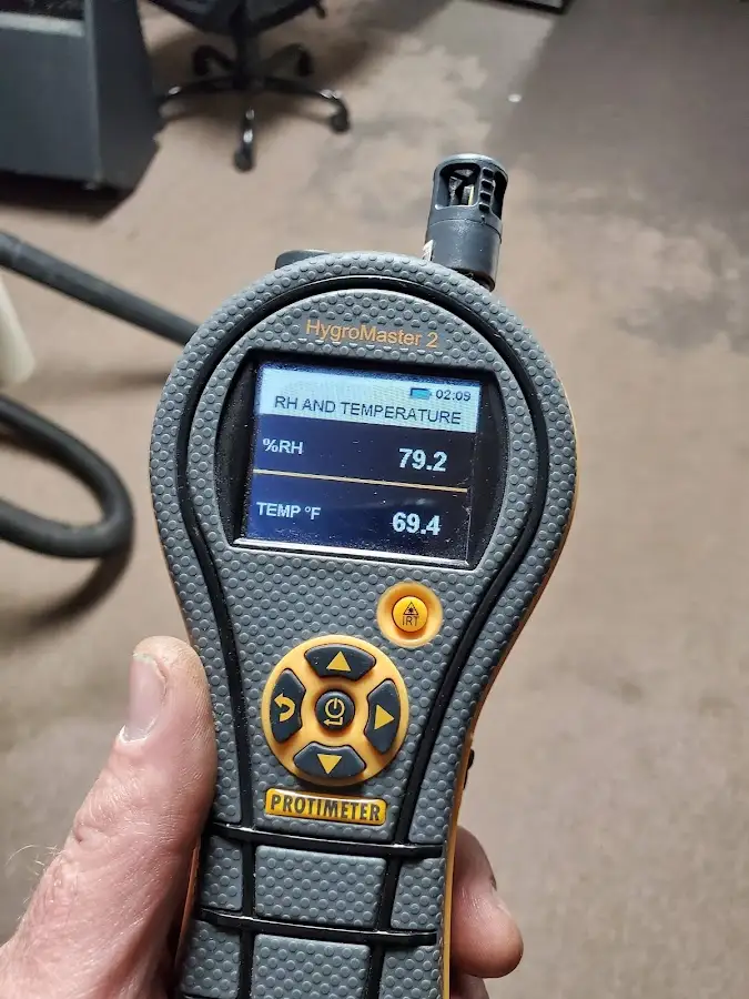 Moisture meter humidity assessment for Fire & Smoke Damage Restoration in Neptune